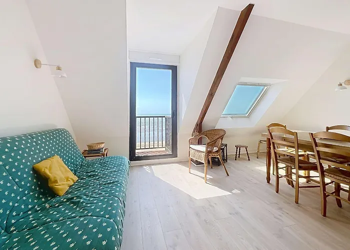 En Bord De Mer, 1 Chambre, 4 Couchages, Parking Prive - Fr-1-361-570 Lejlighed Jullouville-les-Pins